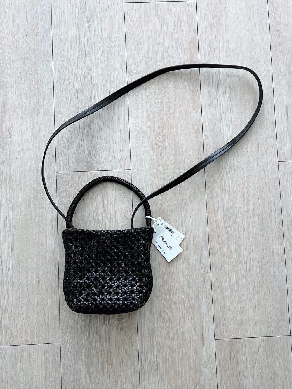 Madewell The Handwoven Cane Mini Bag